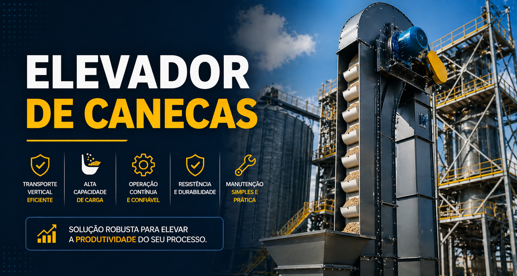 Elevador de canecas
