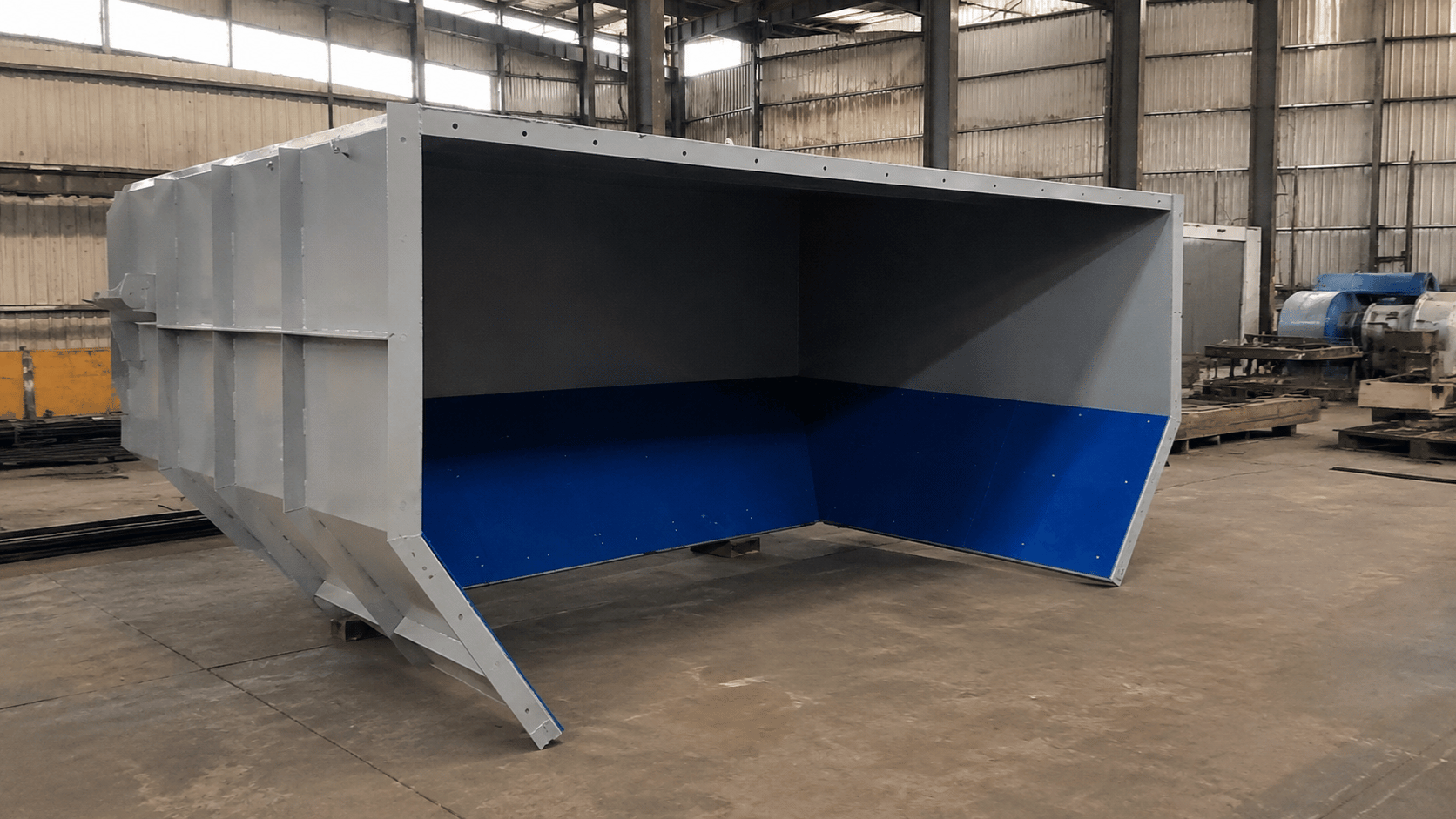 Silo industrial para adubo