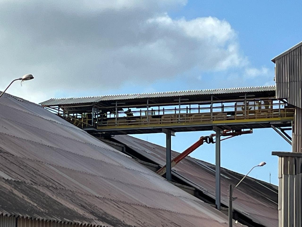 Fabricação e Montagem de Correia Inclinada