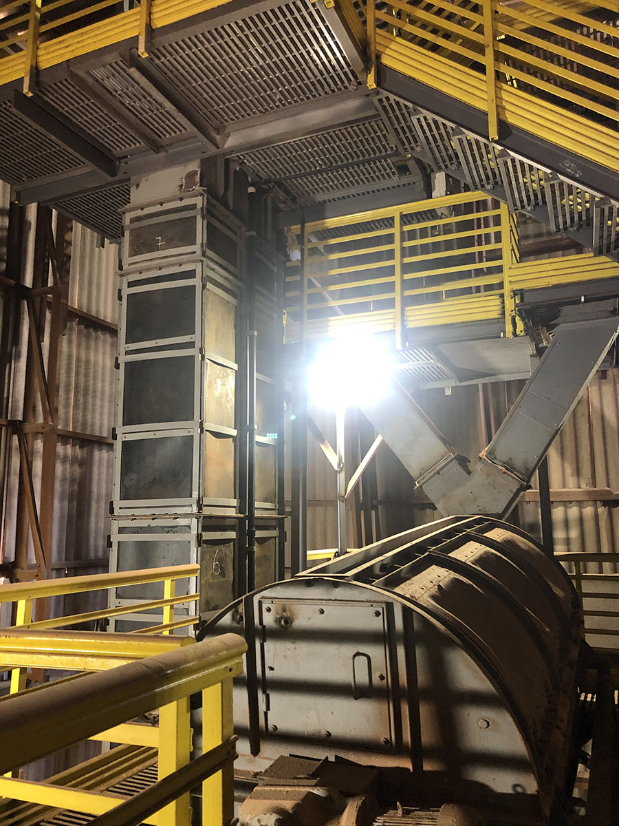 Montagem mecânica industrial