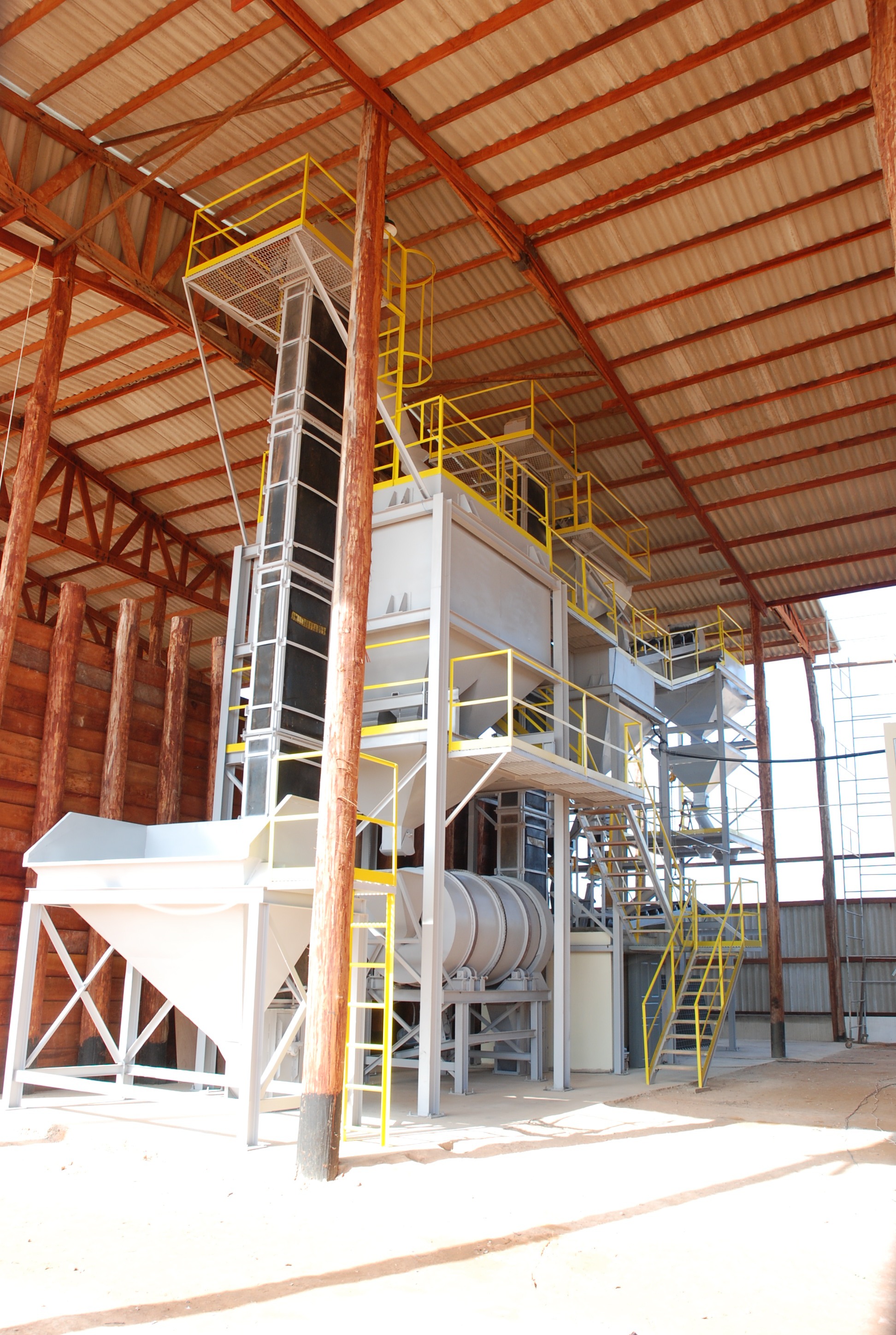 Moega para fertilizantes