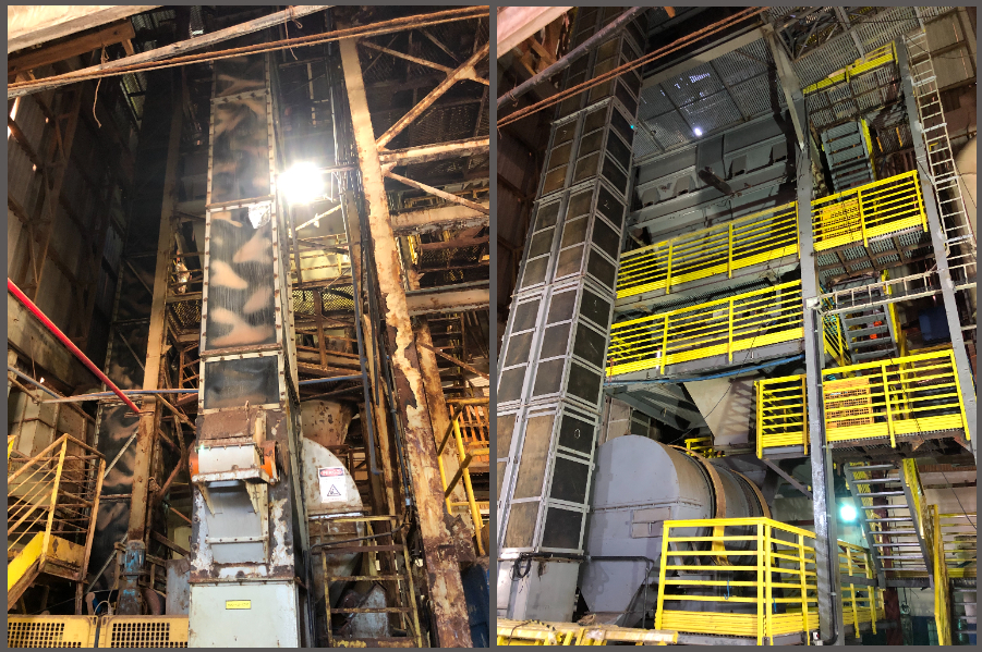 Serviço de reforma e recondicionamento industrial